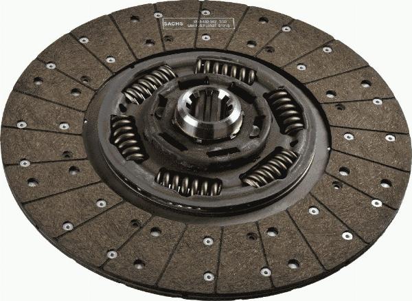 SACHS 1878 007 278 - Диск сцепления, фрикцион abcparts.ee