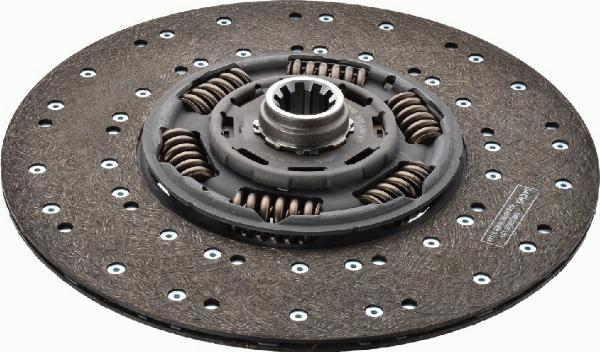 SACHS 1 878 080 031 - Диск сцепления, фрикцион abcparts.ee