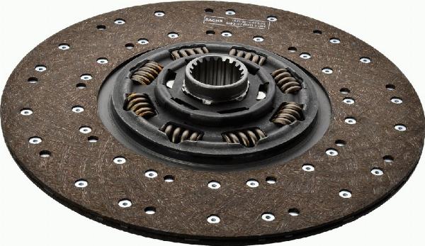 SACHS 1 878 020 241 - Диск сцепления, фрикцион abcparts.ee