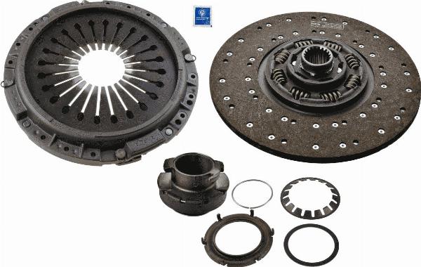 SACHS 3 400 116 601 - Комплект сцепления abcparts.ee