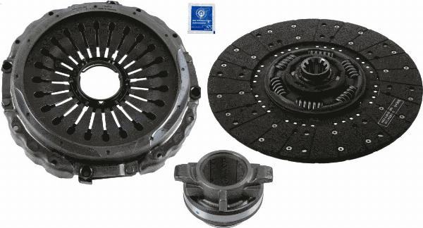 SACHS 3 400 121 701 - Комплект сцепления abcparts.ee
