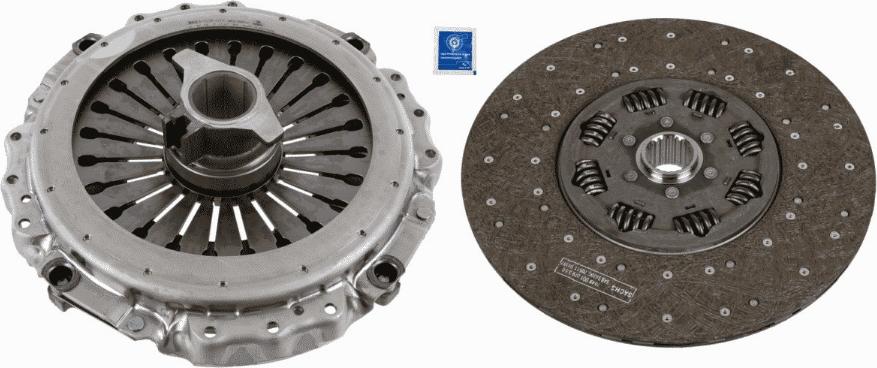 SACHS 3 400 123 501 - Комплект сцепления abcparts.ee