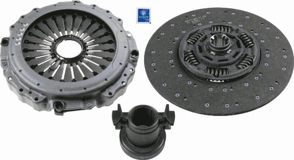 SACHS 3 400 122 601 - Комплект сцепления abcparts.ee