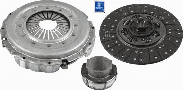 SACHS 3400 700 490 - Комплект сцепления abcparts.ee