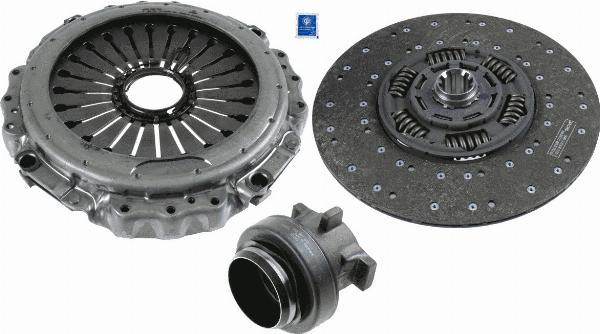 SACHS 3400 700 450 - Комплект сцепления abcparts.ee