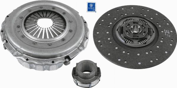 SACHS 3 400 700 466 - Комплект сцепления abcparts.ee