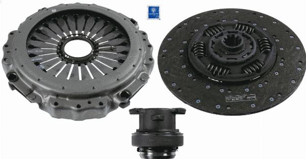 SACHS 3 400 700 404 - Комплект сцепления abcparts.ee
