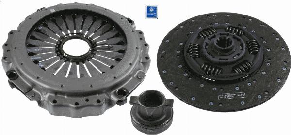 SACHS 3 400 700 402 - Комплект сцепления abcparts.ee