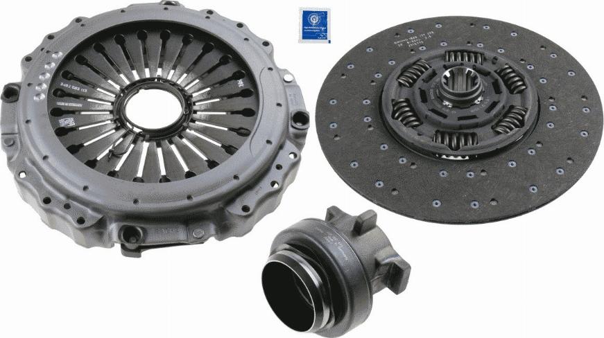 SACHS 3400 700 488 - Комплект сцепления abcparts.ee