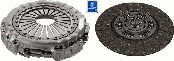 SACHS 3400 700 541 - Комплект сцепления abcparts.ee