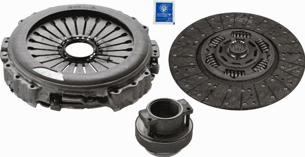 SACHS 3400 700 548 - Комплект сцепления abcparts.ee