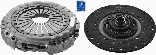 SACHS 3400 700 530 - Комплект сцепления abcparts.ee