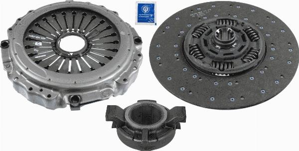 SACHS 3400 700 644 - Комплект сцепления abcparts.ee