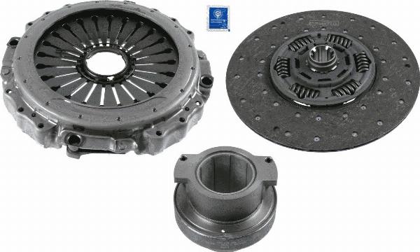 SACHS 3400 700 643 - Комплект сцепления abcparts.ee