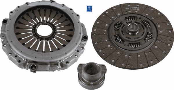 SACHS 3400 700 654 - Комплект сцепления abcparts.ee