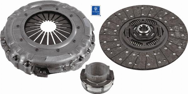 SACHS 3400 700 652 - Комплект сцепления abcparts.ee