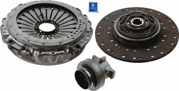 SACHS 3400 700 613 - Комплект сцепления abcparts.ee