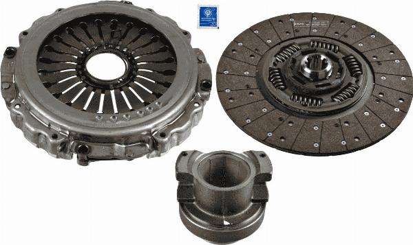 SACHS 3400 700 624 - Комплект сцепления abcparts.ee