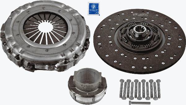 SACHS 3400 700 622 - Комплект сцепления abcparts.ee