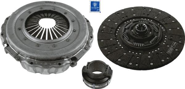 SACHS 3400 700 396 - Комплект сцепления abcparts.ee