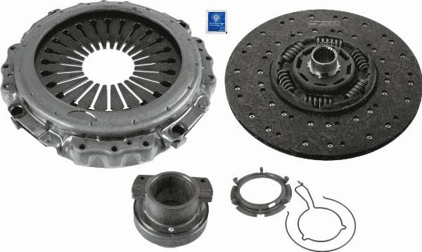 SACHS 3400 700 356 - Комплект сцепления abcparts.ee