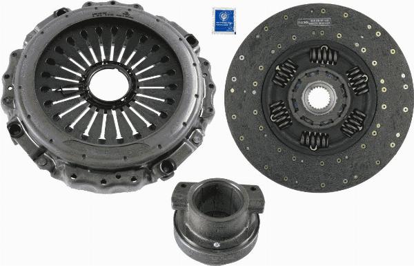SACHS 3400 700 352 - Комплект сцепления abcparts.ee