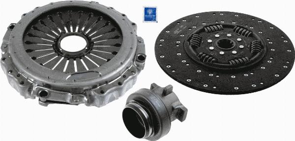 SACHS 3400 700 366 - Комплект сцепления abcparts.ee