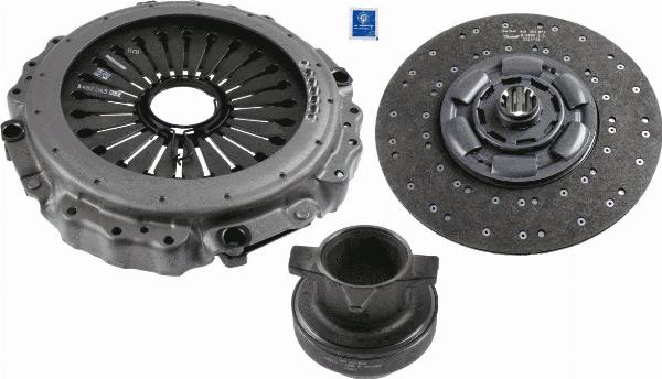 SACHS 3400 700 362 - Комплект сцепления abcparts.ee