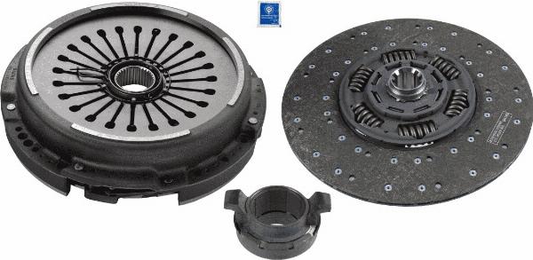 SACHS 3 400 700 327 - Комплект сцепления abcparts.ee