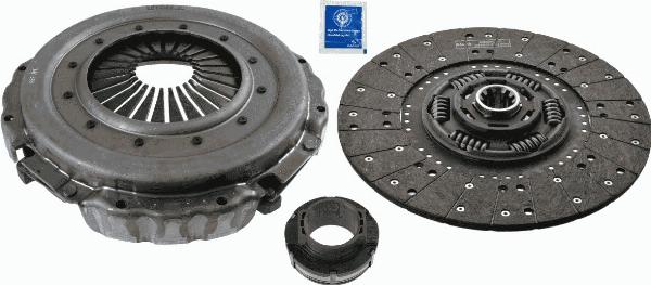 SACHS 3 400 700 376 - Комплект сцепления abcparts.ee