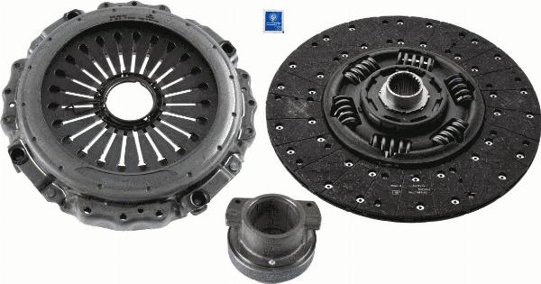 SACHS 3400 700 373 - Комплект сцепления abcparts.ee