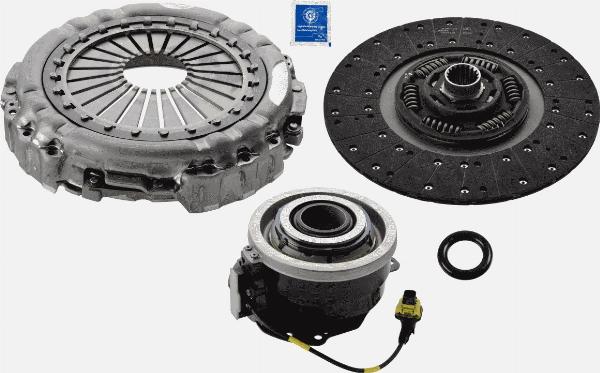 SACHS 3400 710 070 - Комплект сцепления abcparts.ee