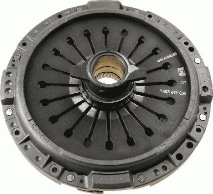 SACHS 3 483 019 031 - Нажимной диск сцепления abcparts.ee
