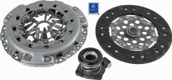 SACHS 3 000 990 075 - Комплект сцепления abcparts.ee