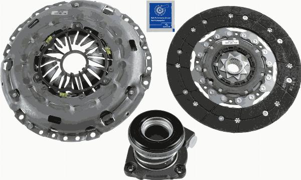 SACHS 3000 990 163 - Комплект сцепления abcparts.ee