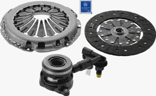 SACHS 3000 990 388 - Комплект сцепления abcparts.ee