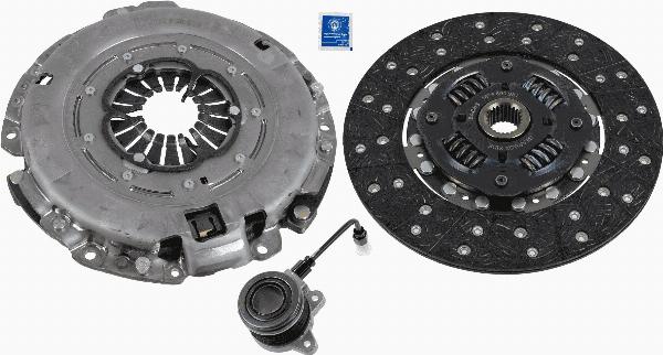 SACHS 3000 990 222 - Комплект сцепления abcparts.ee