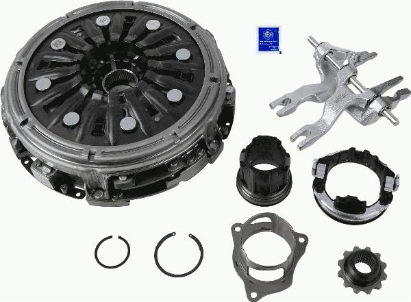 SACHS 3000 944 001 - Комплект сцепления abcparts.ee