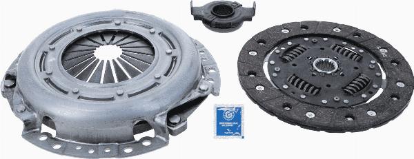 SACHS 3000 950 095 - Комплект сцепления abcparts.ee