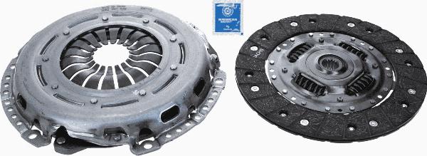 SACHS 3000 950 068 - Комплект сцепления abcparts.ee