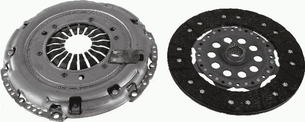 SACHS 3000 950 769 - Комплект сцепления abcparts.ee