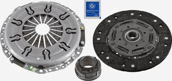 SACHS 3000 951 117 - Комплект сцепления abcparts.ee