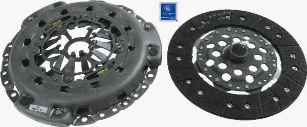 SACHS 3 000 951 187 - Комплект сцепления abcparts.ee