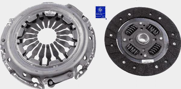 SACHS 3 000 951 334 - Комплект сцепления abcparts.ee