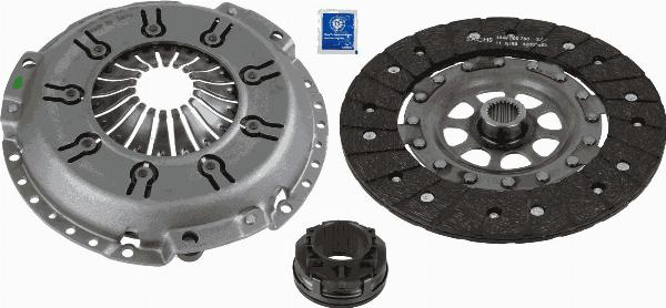 SACHS 3000 851 602 - Комплект сцепления abcparts.ee