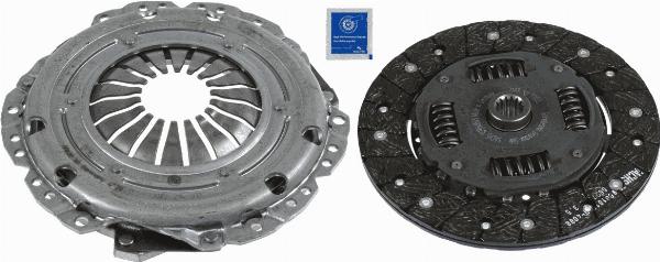 SACHS 3 000 828 201 - Комплект сцепления abcparts.ee