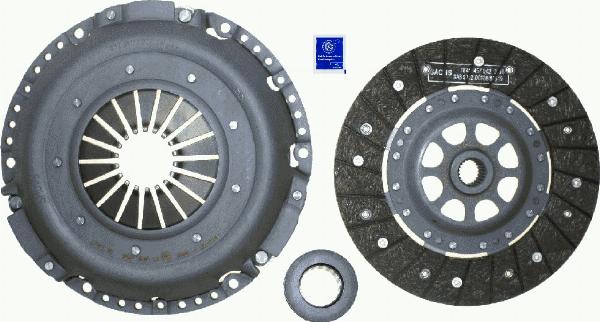 SACHS 3 000 387 101 - Комплект сцепления abcparts.ee