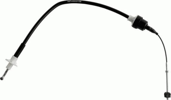 SACHS 3 074 003 312 - Трос, управление сцеплением abcparts.ee