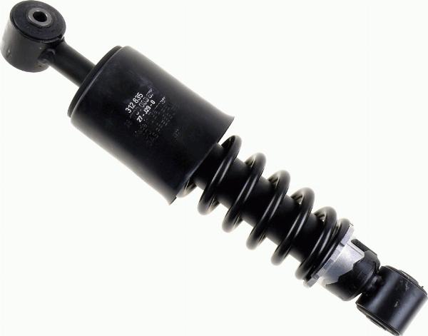 SACHS 312 835 - Гаситель, крепление кабины abcparts.ee