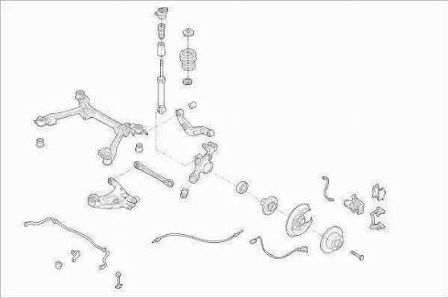 SACHS AUDI-A4AV-RS007 - Подвеска колеса abcparts.ee